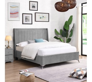 Mayo 4FT6 Bedframe - Grey...