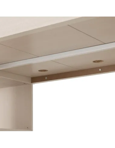 Jupiter High Sleeper Bed - White/Grey