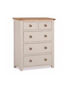 Siena 3+2 Drawer Chest - Silent Grey 2