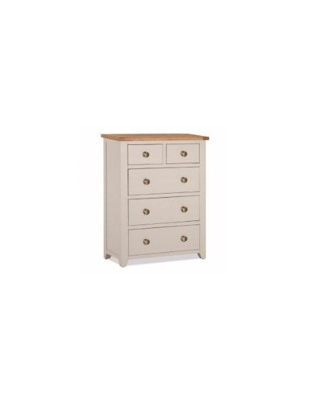 Kylie 5 Drawer Chest - Silent Grey