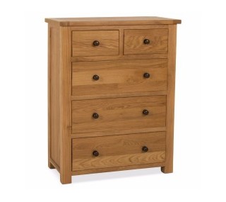 Aintree 5 Drawer Chest - Oak