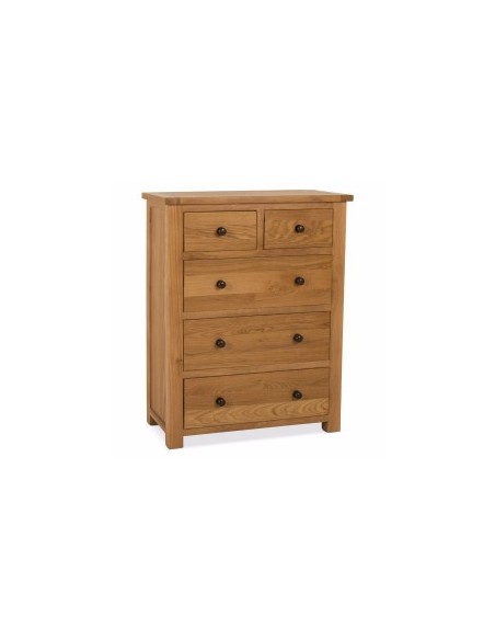 Aintree 5 Drawer Chest - Oak