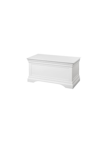 Bella Blanket Box - White