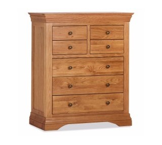 Delta Oak 3+4 Drawer Tall...