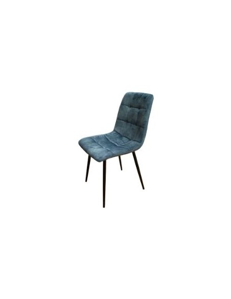 Pedro Dining Chair - Blue Velvet