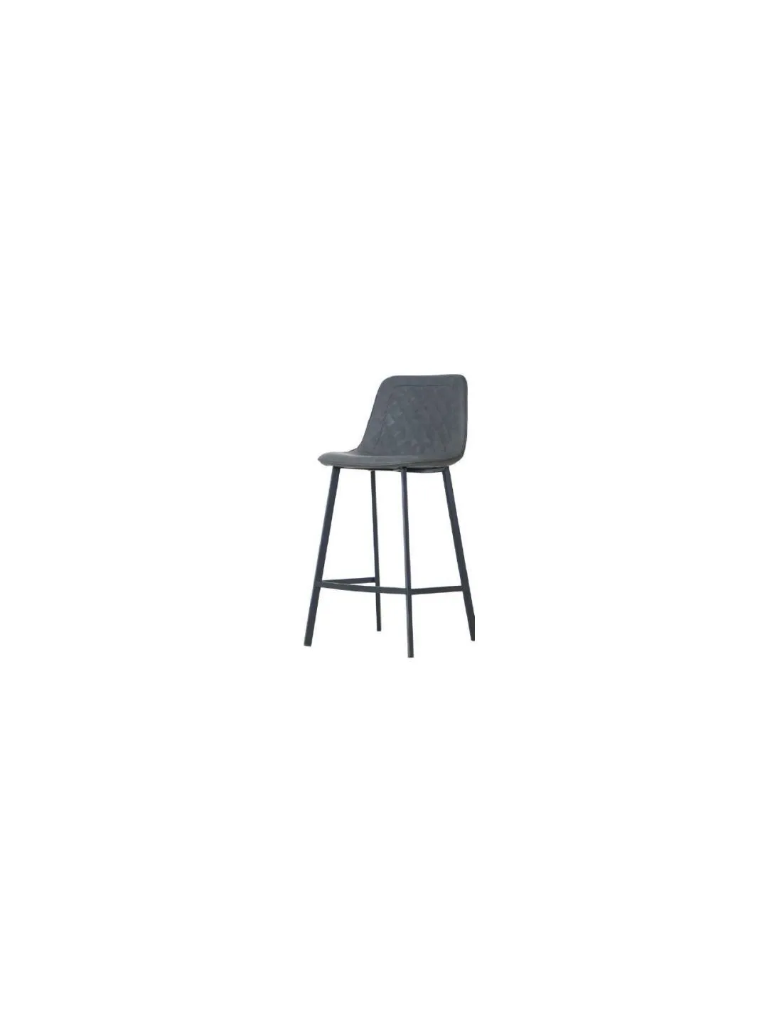 Retro Bar Stool Concord Grey