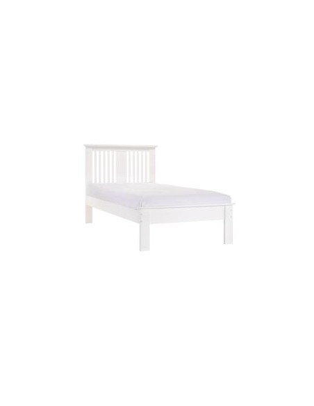 Hanna 3ft Slatted Bedframe - White