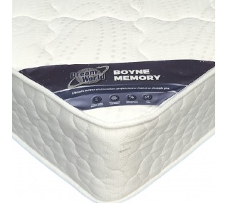 Dream World Boyne Memory Mattress - 3FT | mattress sale, double bed, double mattress, super king mattress, single mattress, furniture wexford, furniture ireland, beds