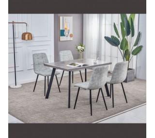 Isla 1.2m Dining Table - Grey