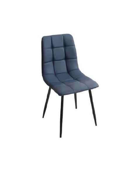 Isla Dining Chair - Blue PU