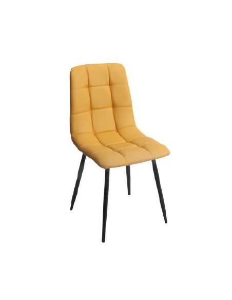 Isla Dining Chair - Yellow PU