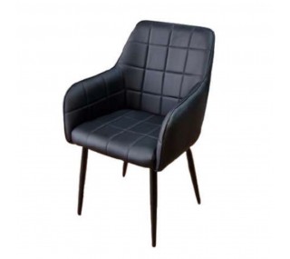 Branca Dining Chair - Black PU