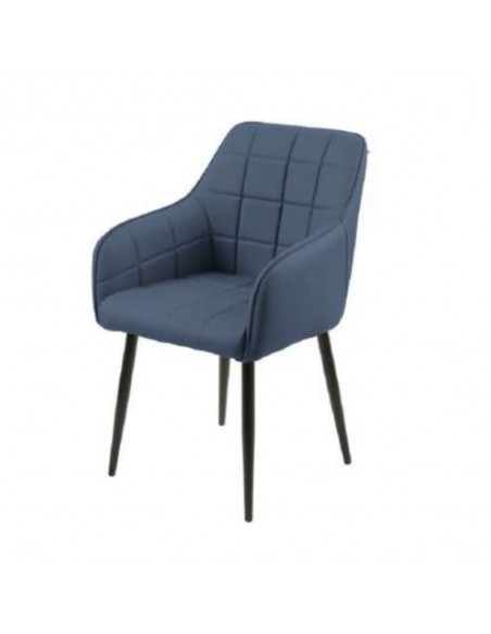 Branca Dining Chair - Blue PU