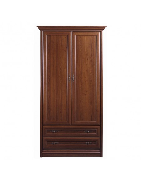 Shropshire 2 Door Wardrobe - Chestnut