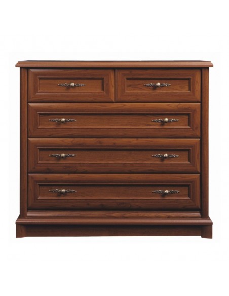 Shropshire 3+2 Drawer Chest - Chestnut