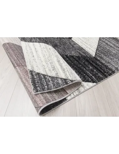 Impulse Chevron Rug - Grey