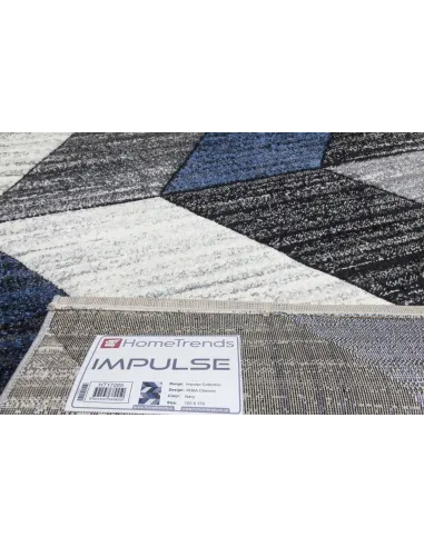 Impulse Chevron Rug - Navy