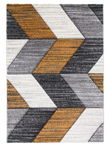 Impulse Chevron Rug - Pumpkin