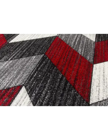 Impulse Chevron Rug - Red