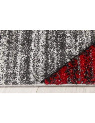 Impulse Chevron Rug - Red