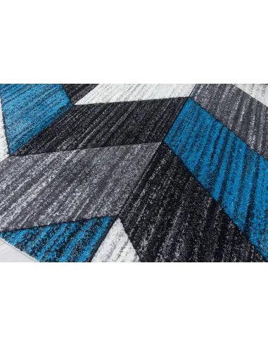 Impulse Chevron Rug - Teal