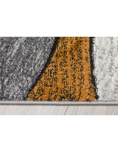 Impulse Waves Rug - Pumpkin