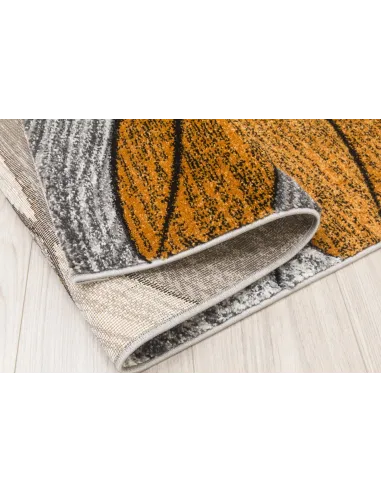 Impulse Waves Rug - Pumpkin