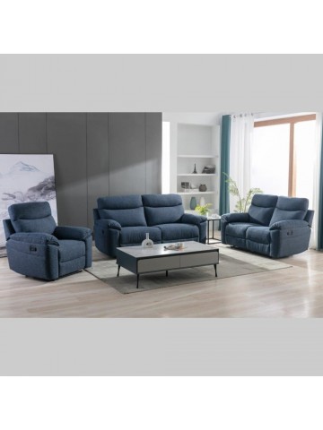 Florence 3+1+1 Manual Recliner Sofa Suite