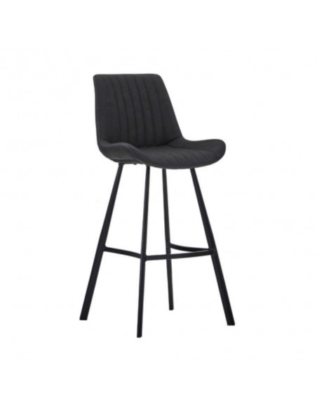 Grover Barstool - Charcoal PU