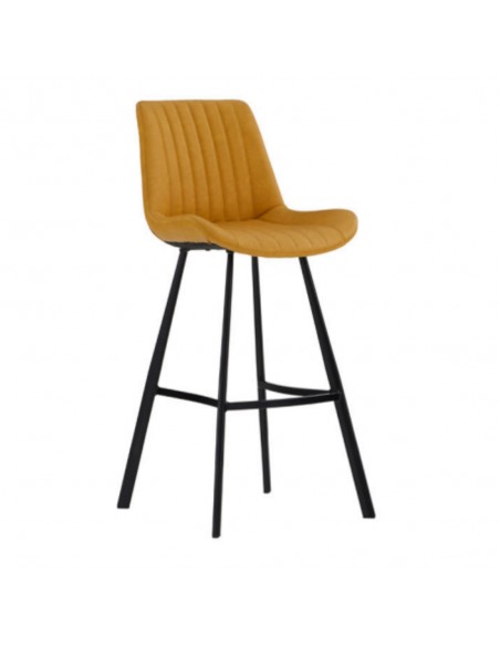 Grover Barstool - Yellow PU