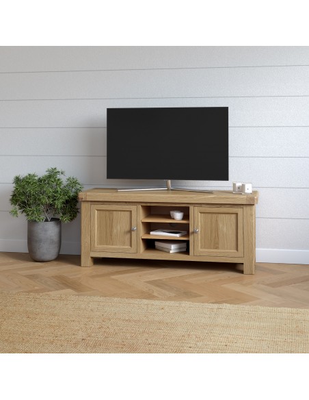 Gia 1400mm TV Unit - Oak