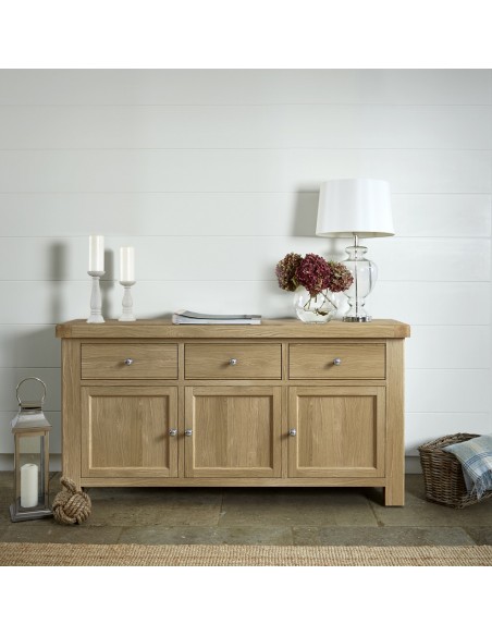 Gia Large Sideboard - Oak