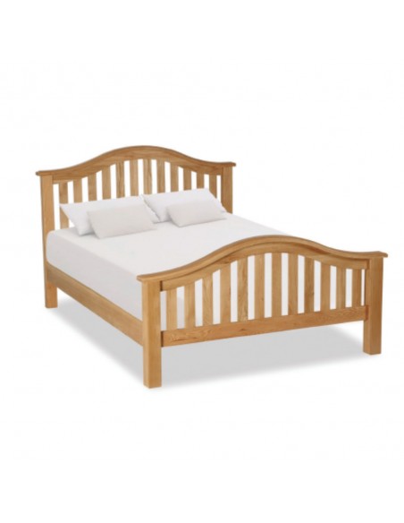 Astoria 5FT Classic Slatted Bedframe - Warm Wax