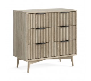 Jakob 3 Drawer Chest - Oak