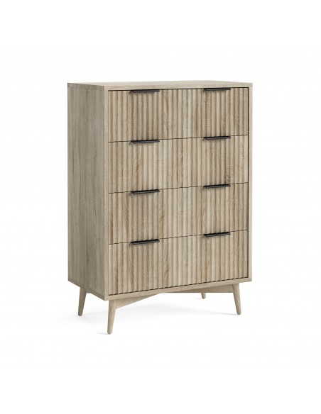 Jakob 4 Drawer Chest - Oak