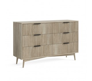 Jakob 6 Drawer Chest - Oak