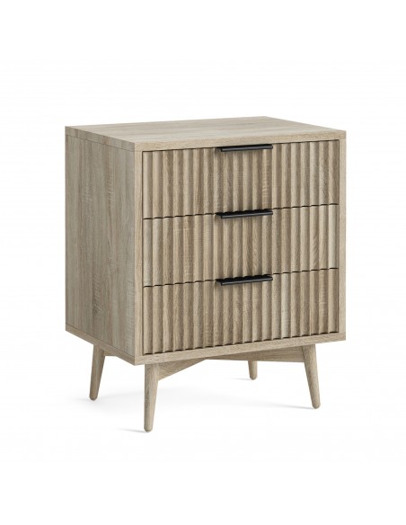 Jakob Bedside Locker - Oak