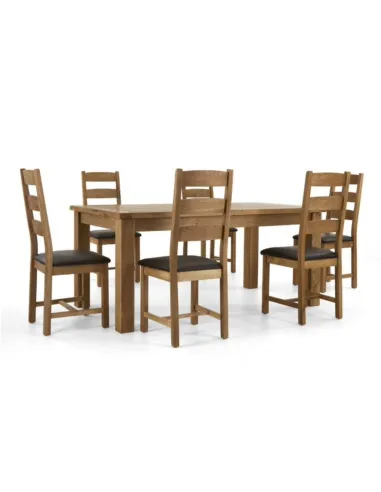 Astoria Large Extending Dining Table - Warm Wax