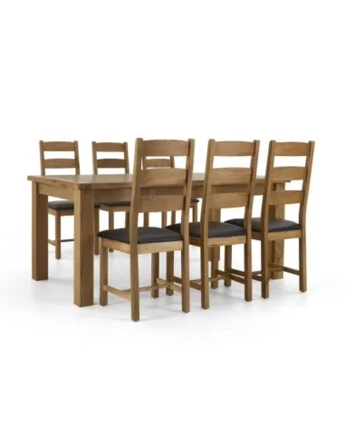 Astoria Large Extending Dining Table - Warm Wax