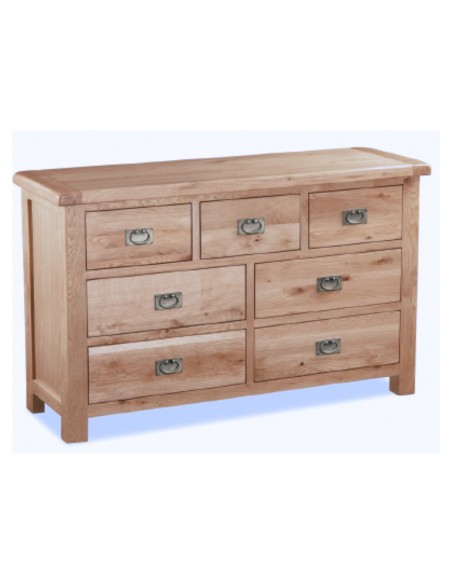 Astoria 3 Over 4 Drawer Chest - Warm Wax