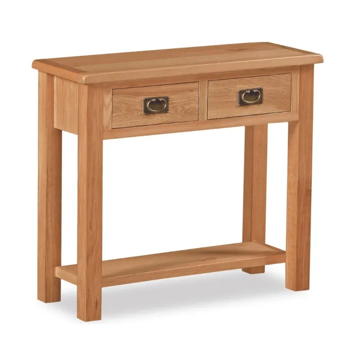 Astoria Lite Console Table - Waxed Oak