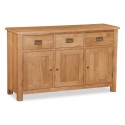 Astoria Lite Large Sideboard - Waxed Oak