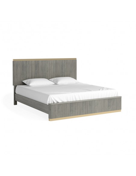 Lexington 5FT Bedframe - Mango Charcoal