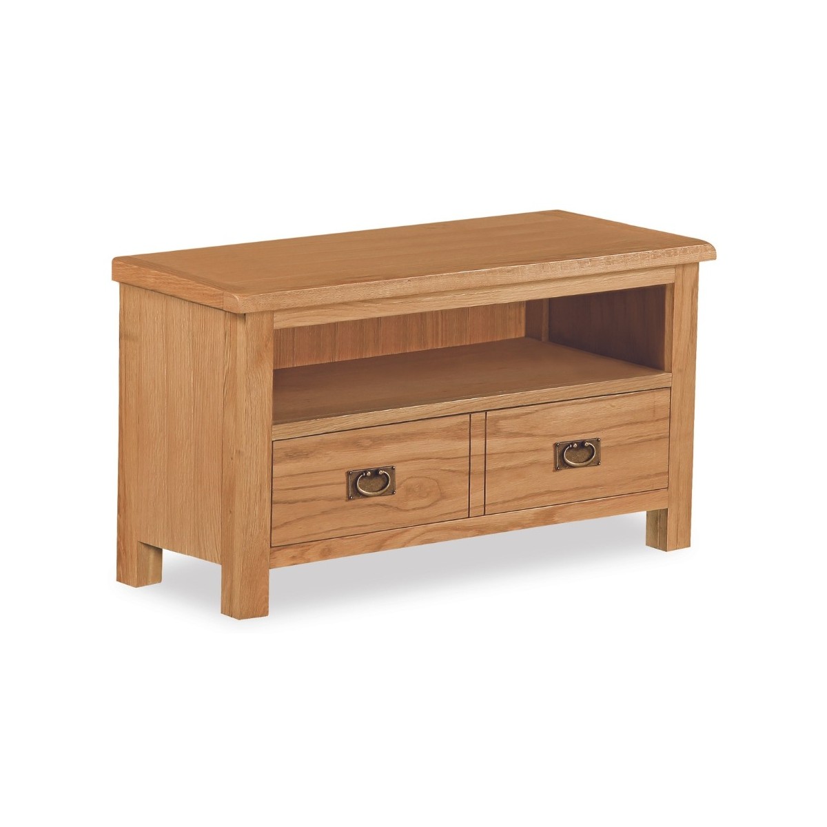 Small wood media deals cabinet