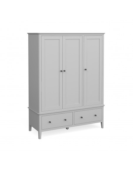 Marcus 3 Door Wardrobe - Grey