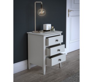 Marcus Bedside Locker - Grey