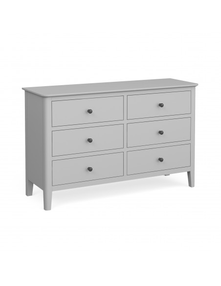 Marcus 6 Drawer Chest - Grey