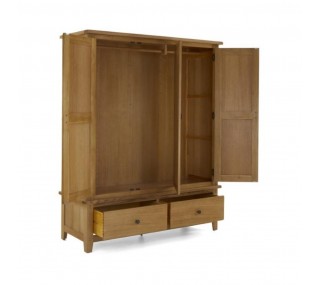 Blake Triple Wardrobe - Oak