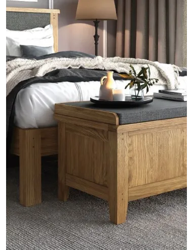 Blake Blanket Box - Oak