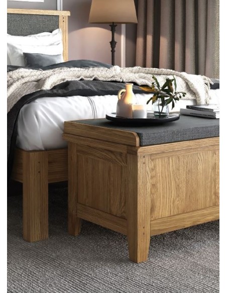 Blake Blanket Box - Oak